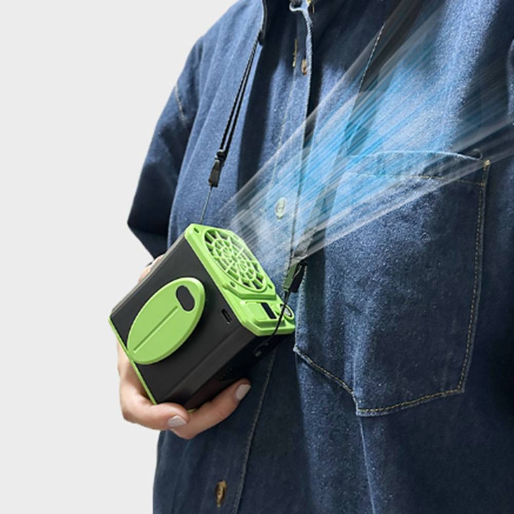 Cooling Fan Device 3 Speed Fan Fast Charging Time 4~6 Hours Lightweight Design