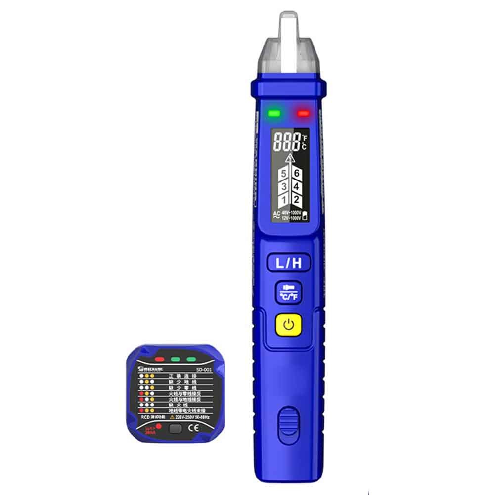 Voltage Indicator Pen Electrical Test Tool 12 1000 Volt with LED Lighting - Picture 14 of 14