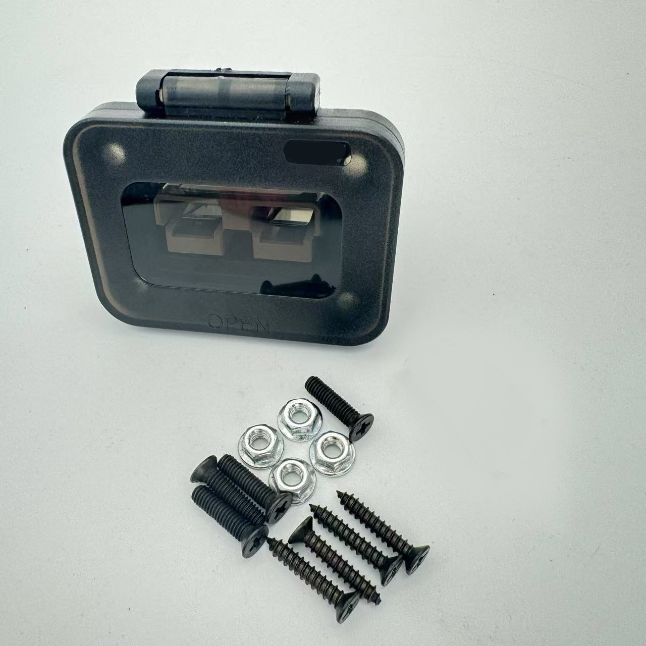 Base de panneau encastrée pour connecteur Anderson 50A avec couvercle pour câblage bateau - Photo 16/23