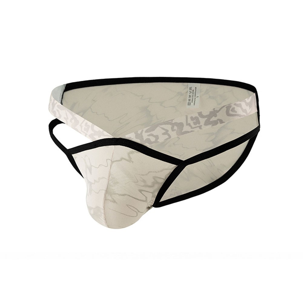 Low Waist Pouch High Fork Underpants 20% Spandex 80% Polyamide Classic Theme