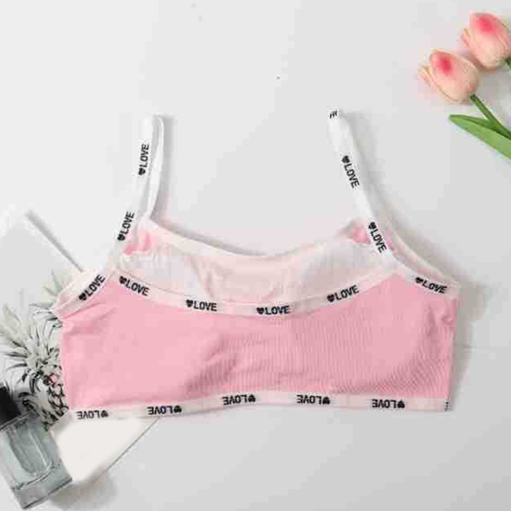 Summer Casual Vest for Women Letter Halter Bra Sports Style Cotton Fabric - Picture 40 of 45