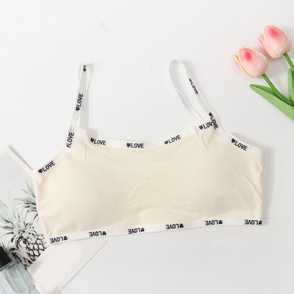 Summer Casual Vest for Women Letter Halter Bra Sports Style Cotton Fabric - Picture 30 of 45