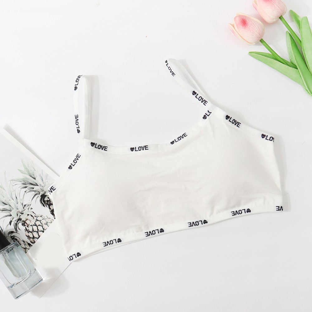 Summer Casual Vest for Women Letter Halter Bra Sports Style Cotton Fabric - Picture 24 of 45