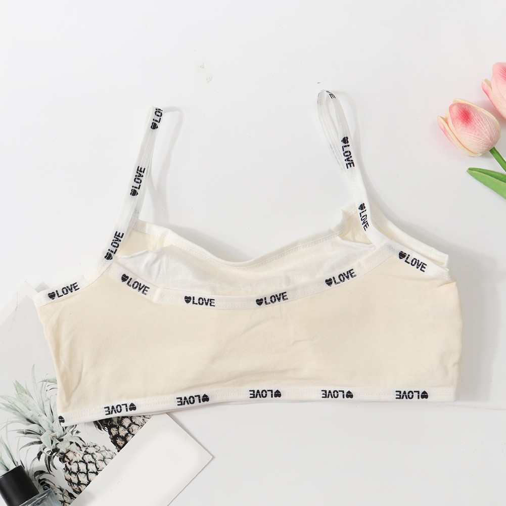 Summer Casual Vest for Women Letter Halter Bra Sports Style Cotton Fabric - Picture 33 of 45