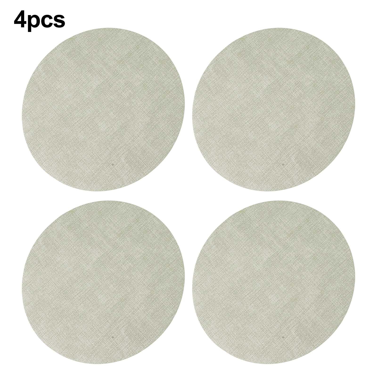 4Pcs Faux Leather Table Mats 33cm Stylish and Waterproof Placemats for Dining - Picture 43 of 50