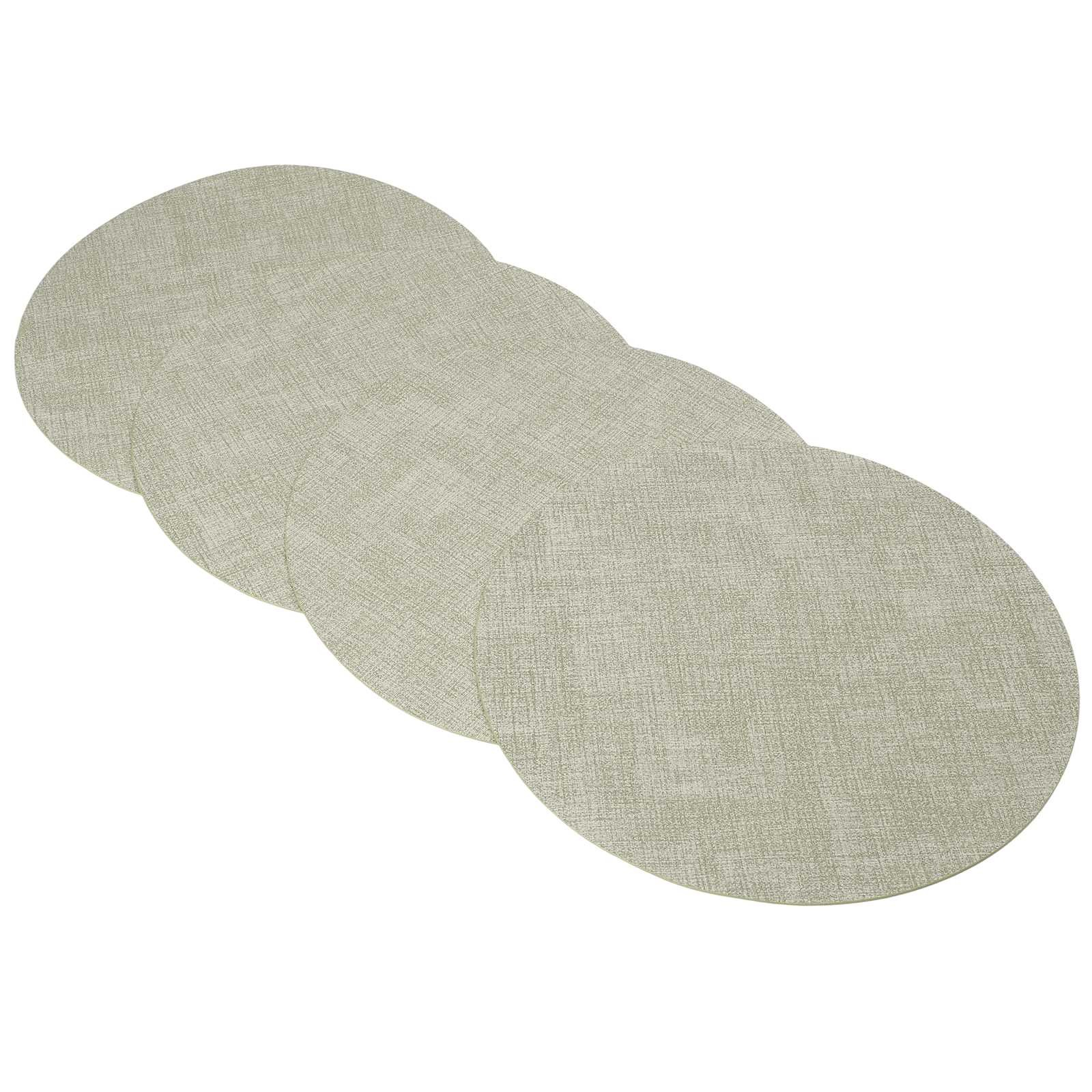4Pcs Faux Leather Table Mats 33cm Stylish and Waterproof Placemats for Dining - Picture 45 of 50