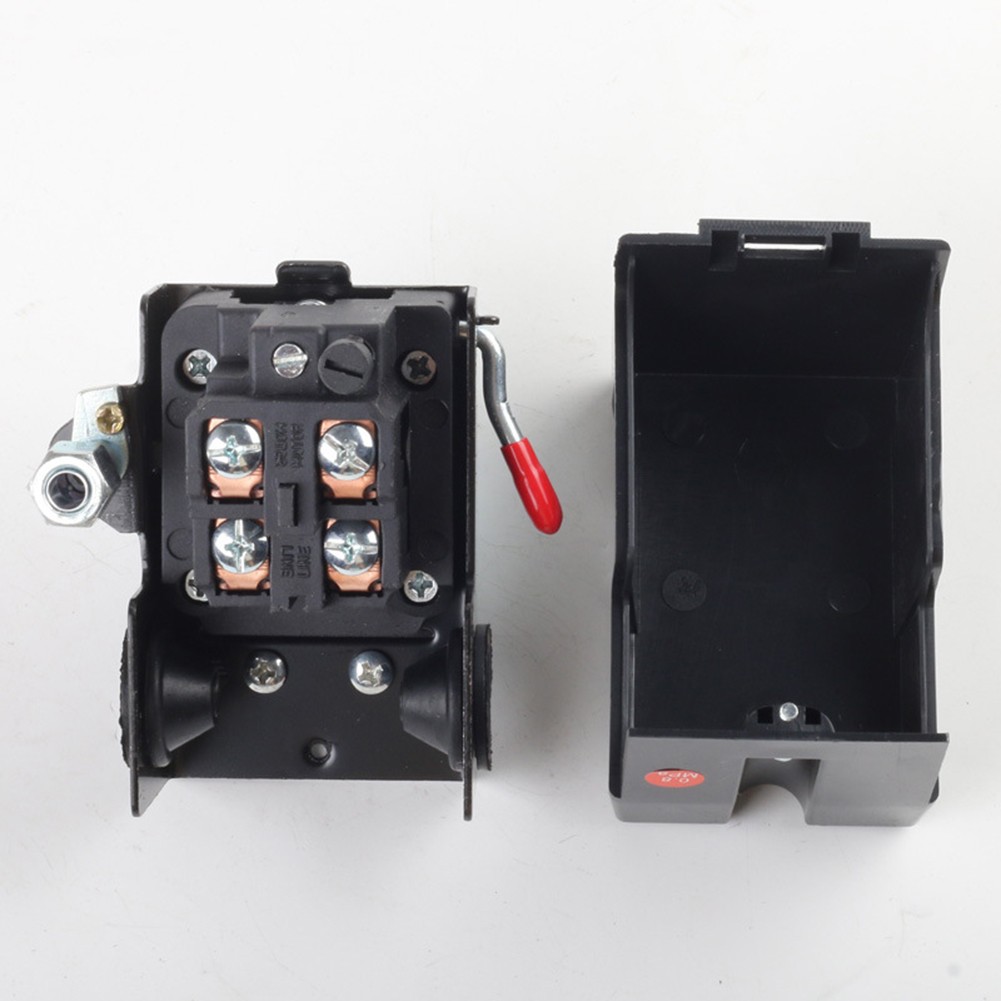 Interruptor de presión de compresor de aire 240V para varios tipos de compresores 135175 PSI - Imagen 15 de 16