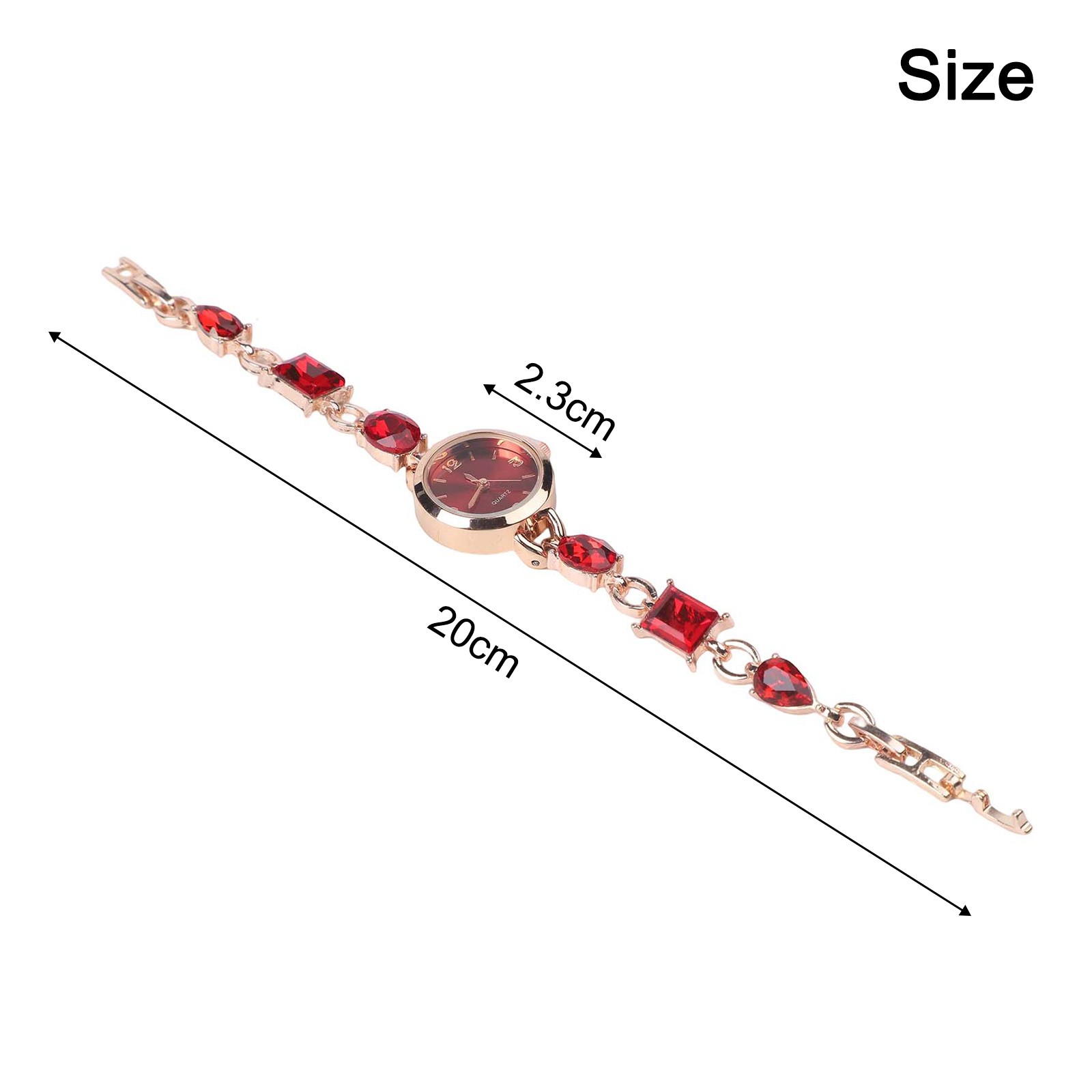 Bunt für Tiefsee Herz Quarz Exquisite Armband Uhr für Mode - Picture 25 of 29