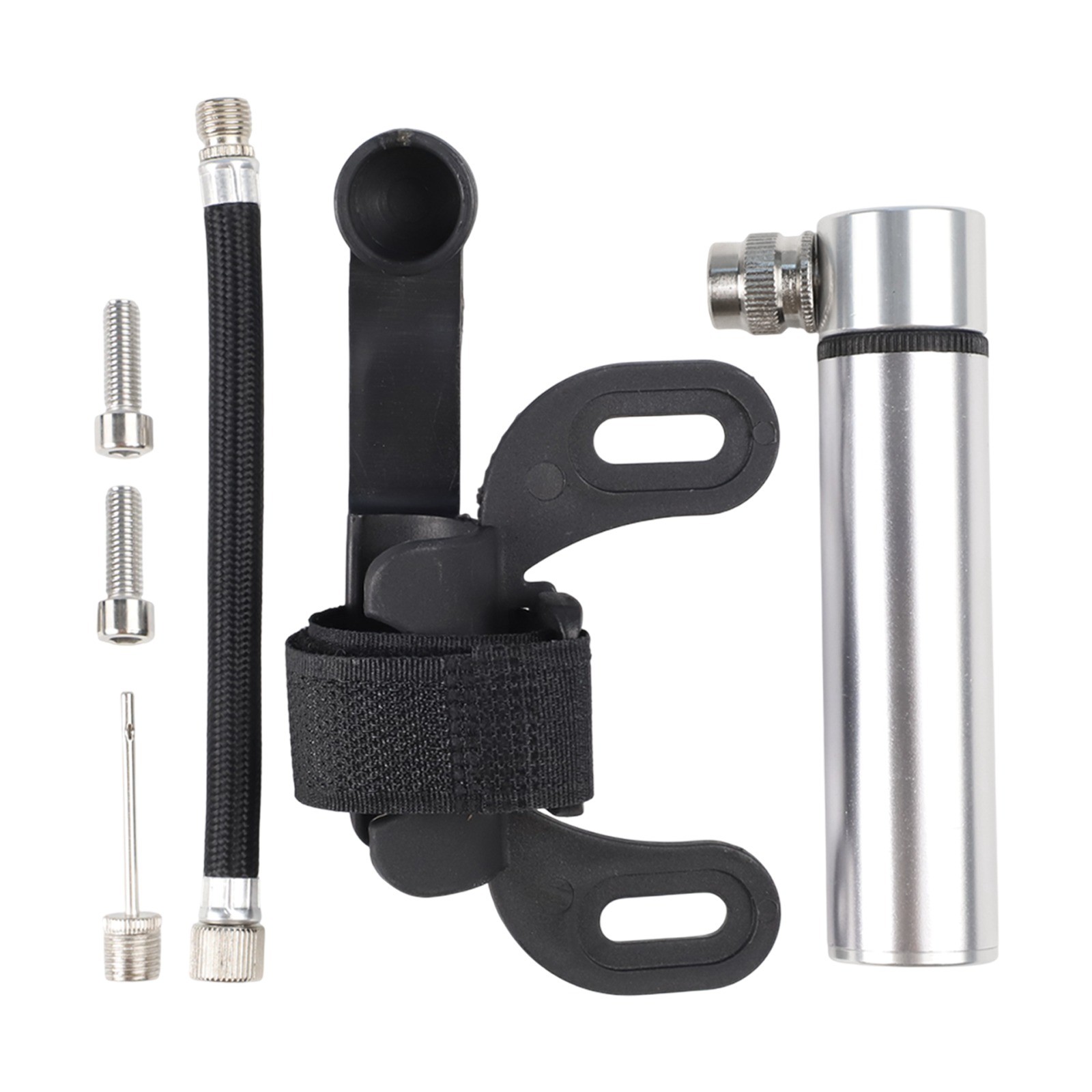 Mini Pompe à Vélo Portable avec Tuyau pour Gonflage Vélos et Équipement - Picture 30 of 35