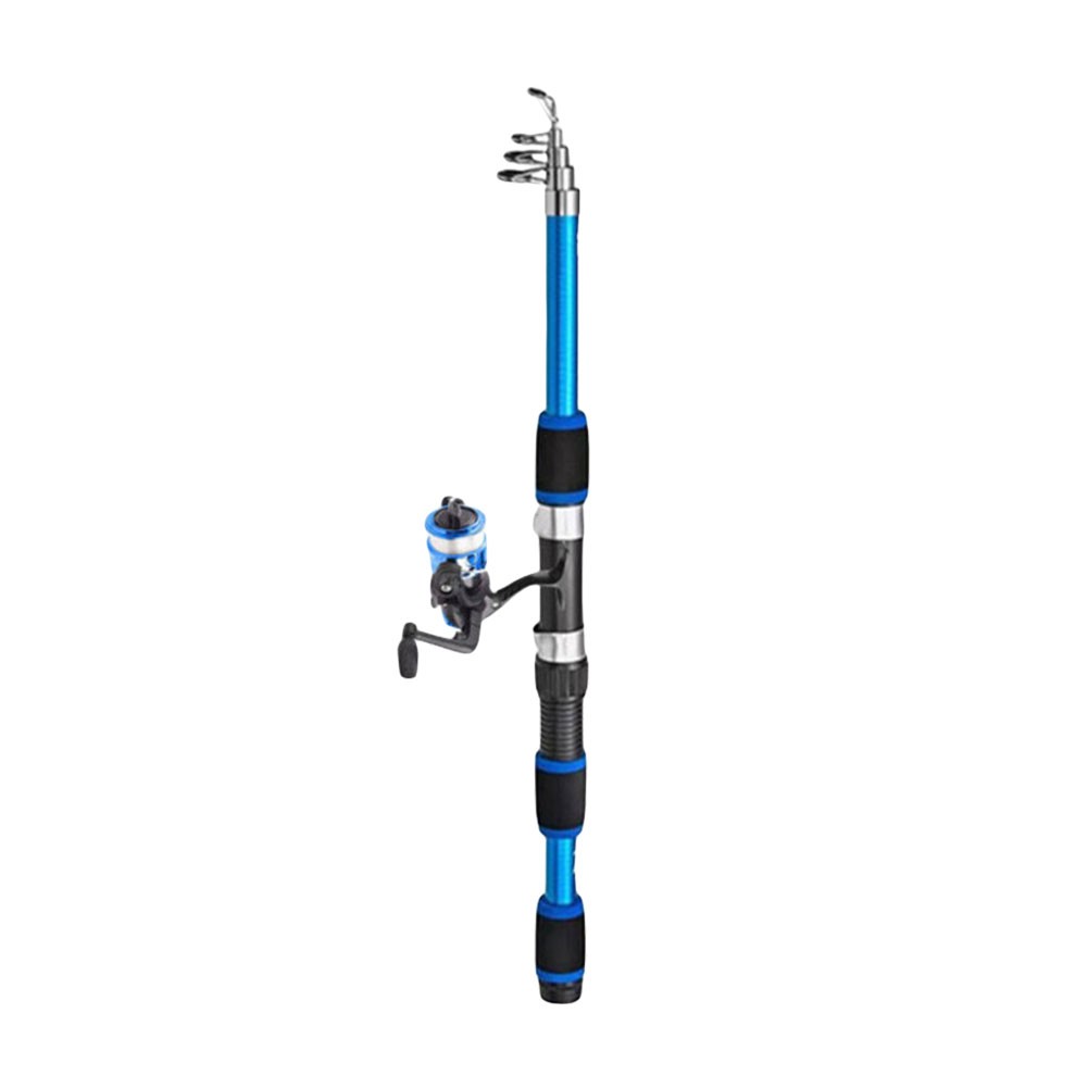 Ensemble canne à pêche télescopique avec moulinet et engin pour cage à carpe - Photo 19/21