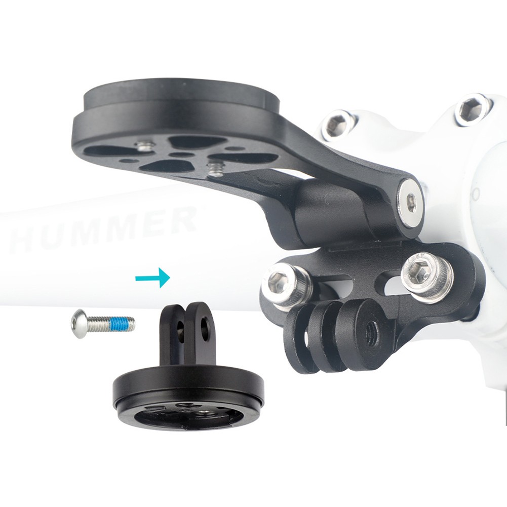 Action-Kamera-Adapter Für Garmin-Halterung – Alu + Kunststoff – Inkl. Schrauben & Sechskantschlüssel
