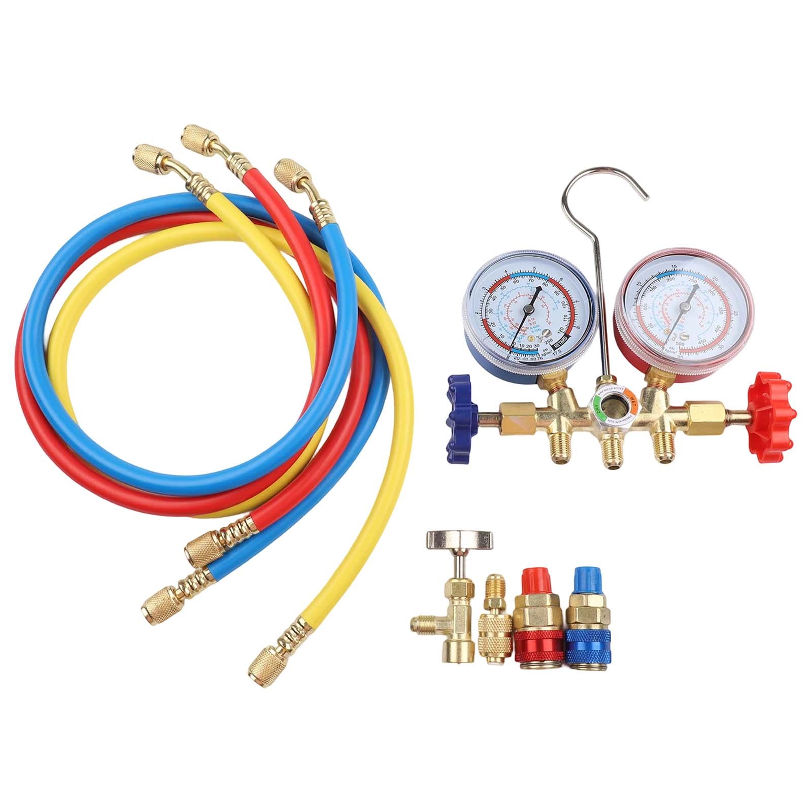 Air Conditioning Tool Kit with 3 Auto Connectors 6 Connectors and a Hook