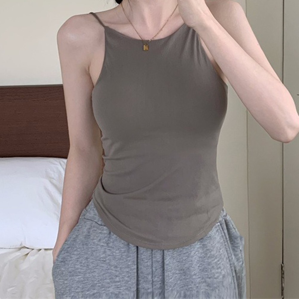 Women halter top with chest pads and base layer suitable for parties and beach - Picture 14 of 24