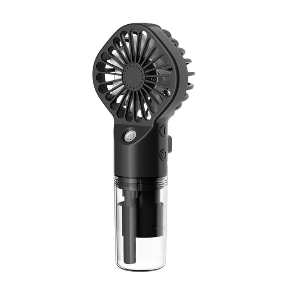 Tragbarer wiederaufladbarer Ventilator mit Nebelspray Cool bleiben für den Hand - Bild 13 von 15