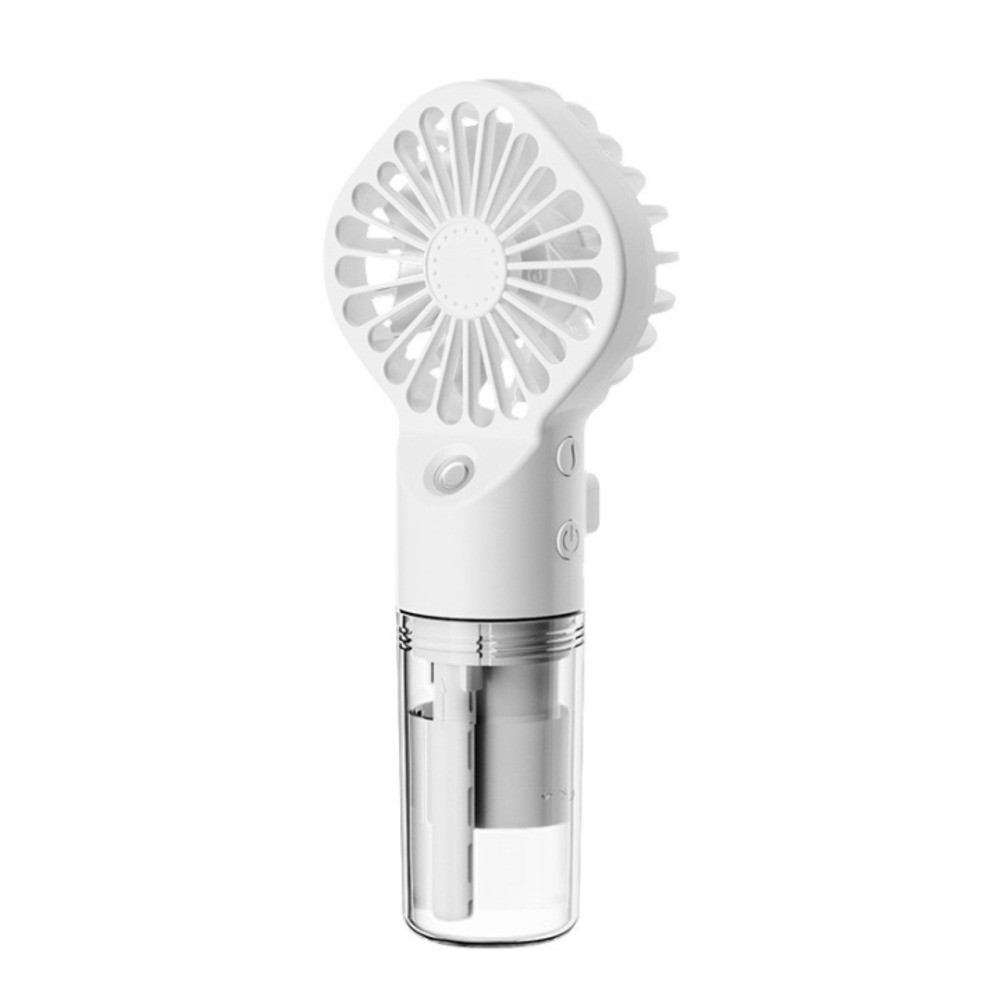 Tragbarer wiederaufladbarer Ventilator mit Nebelspray Cool bleiben für den Hand - Bild 14 von 15