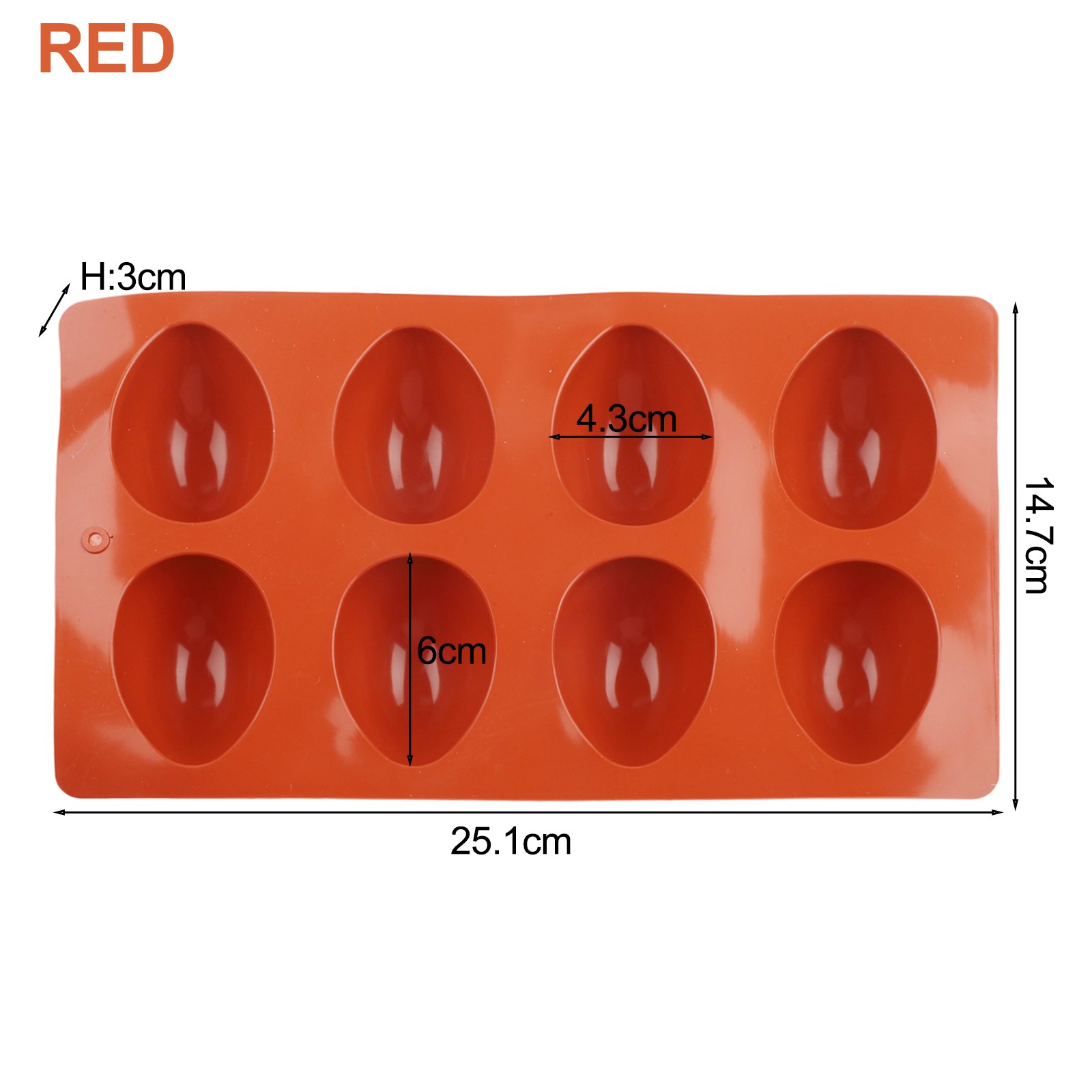 Make Memories with 8 Cavity Easter Egg Silicone Perfect for Family Fun - Picture 28 of 43