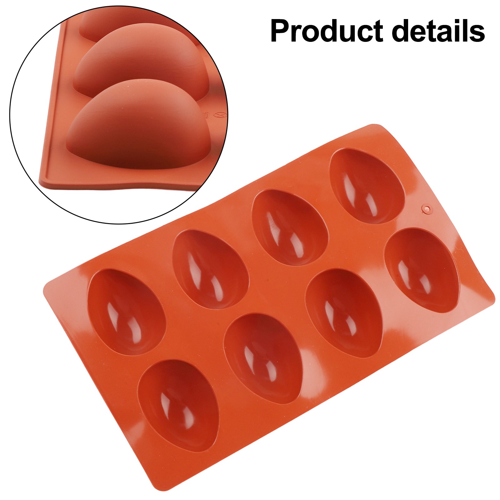 Make Memories with 8 Cavity Easter Egg Silicone Perfect for Family Fun - Picture 27 of 43
