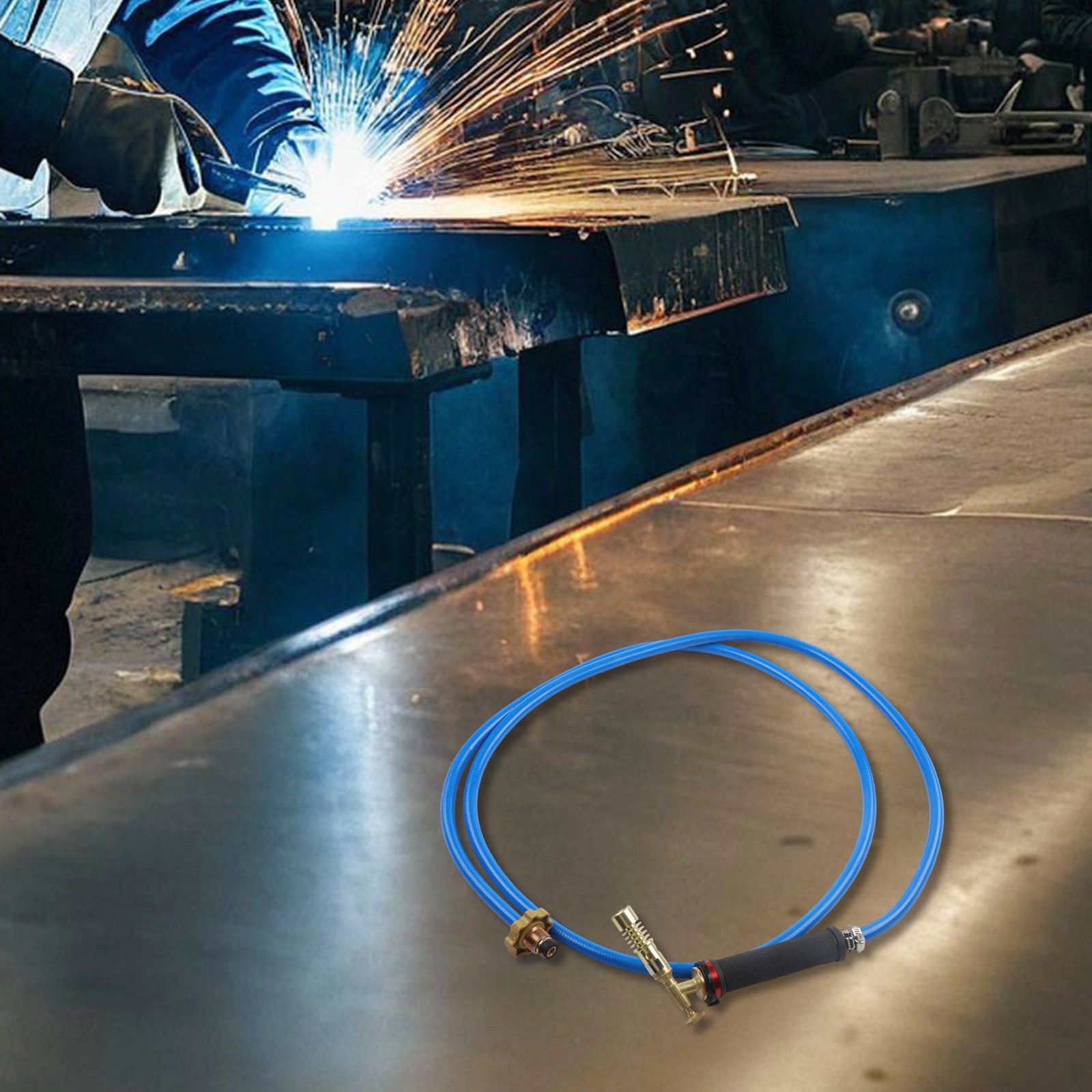 Compact All Copper Welding Torch Suitable for Various Metal Applications