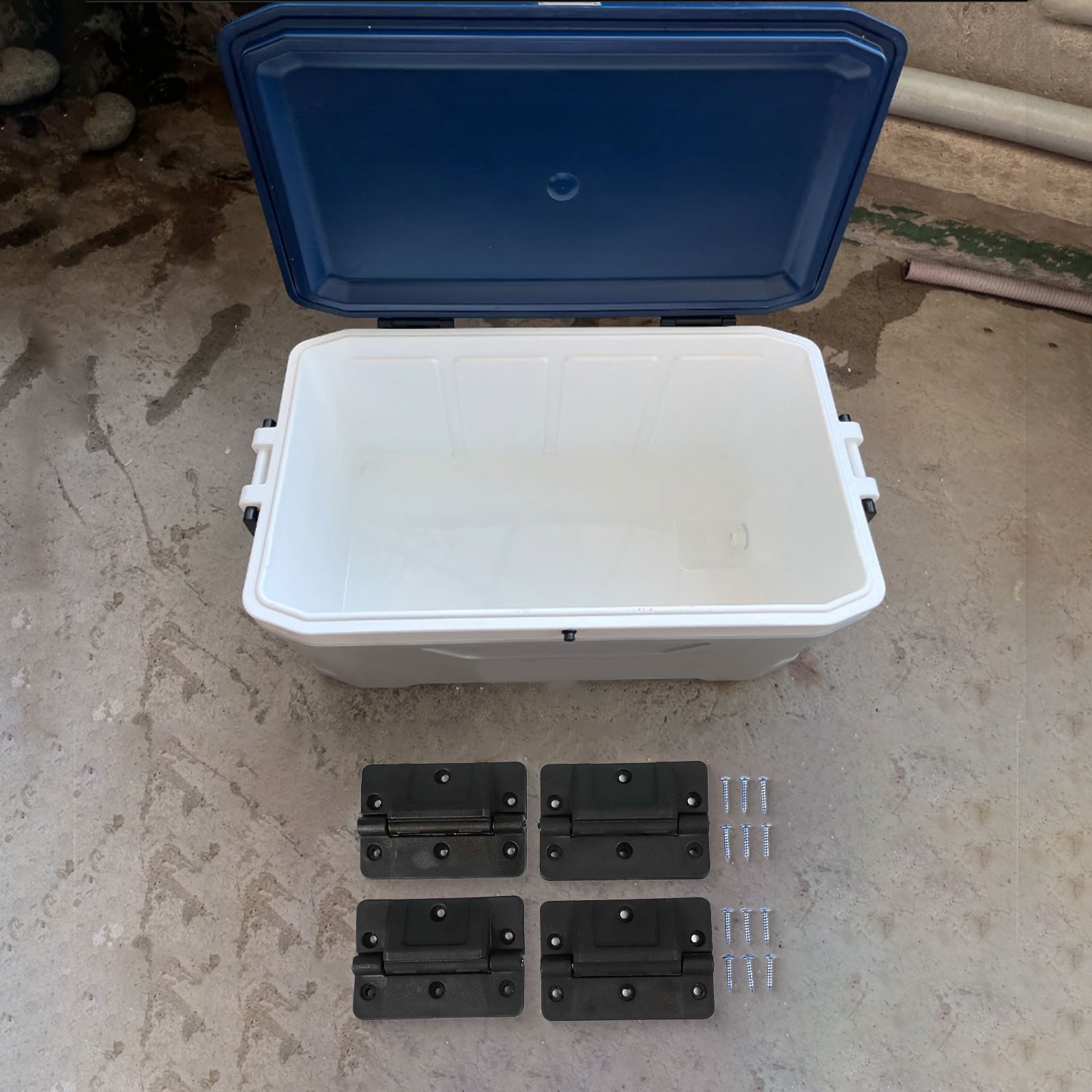 Per Igloo 150165 QT Cerniere di Ricambio per Raffreddatore con Viti in Acciaio Inox - Foto 23 di 33