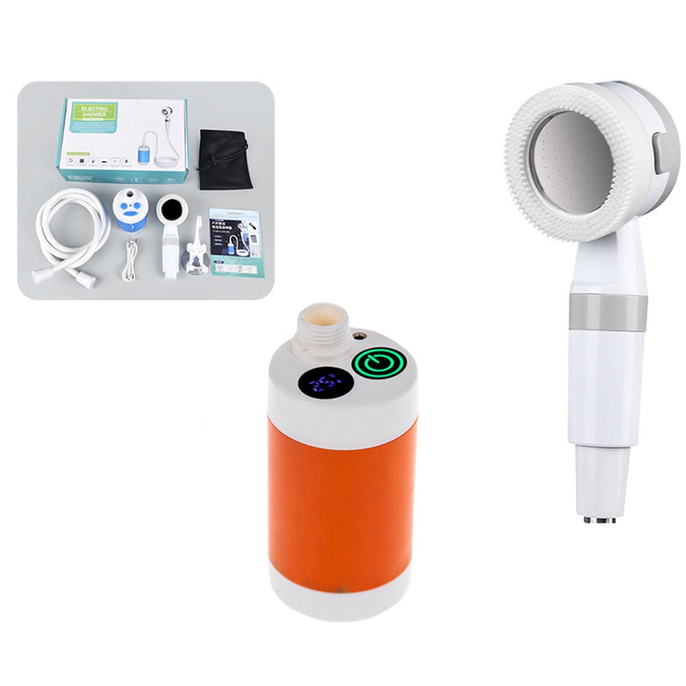 Portable For Camping Shower Pump with Adjustable Water Flow and 2 Meter Hose