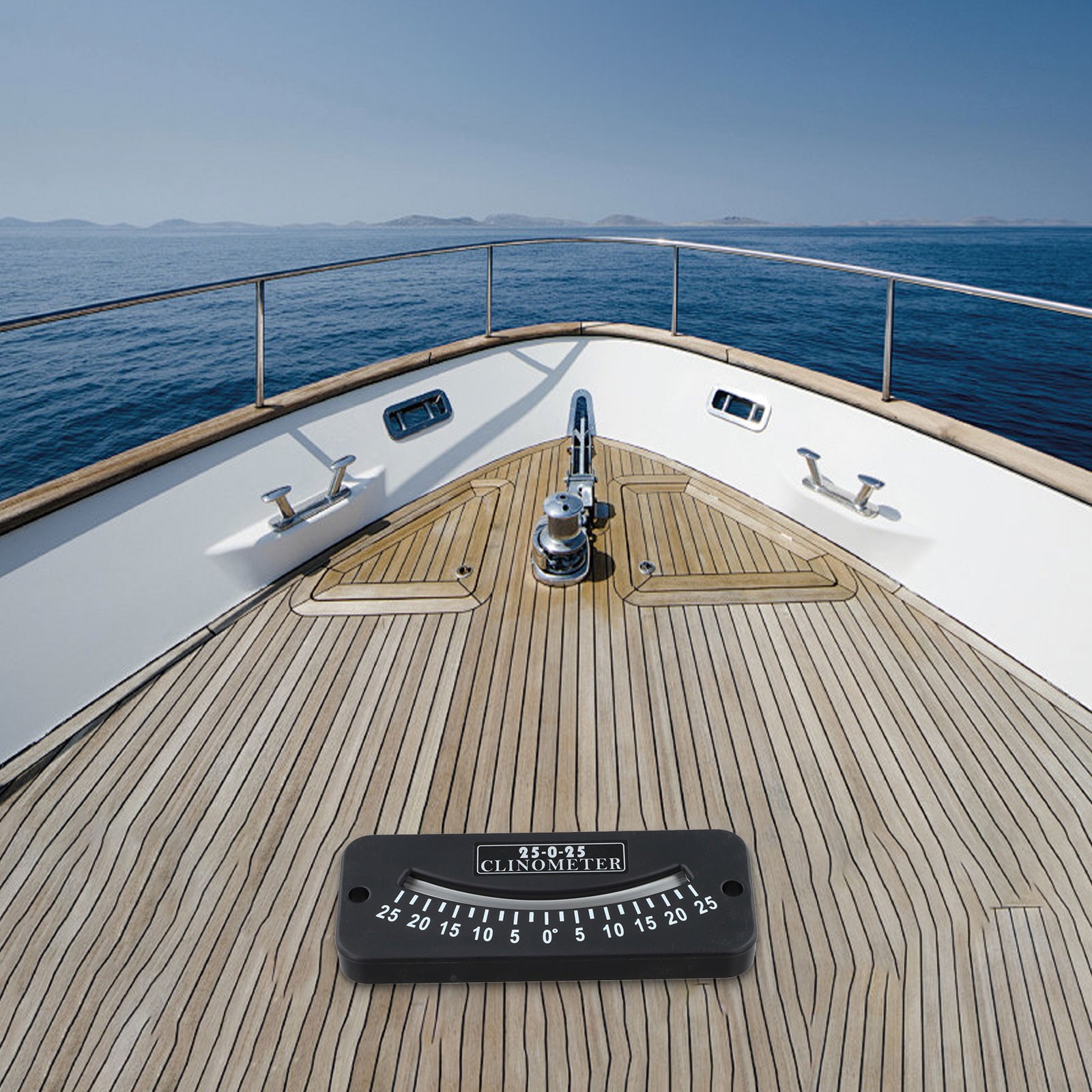 Portable Inclinometer Expandable Measurement Range Installed On Bulkhead