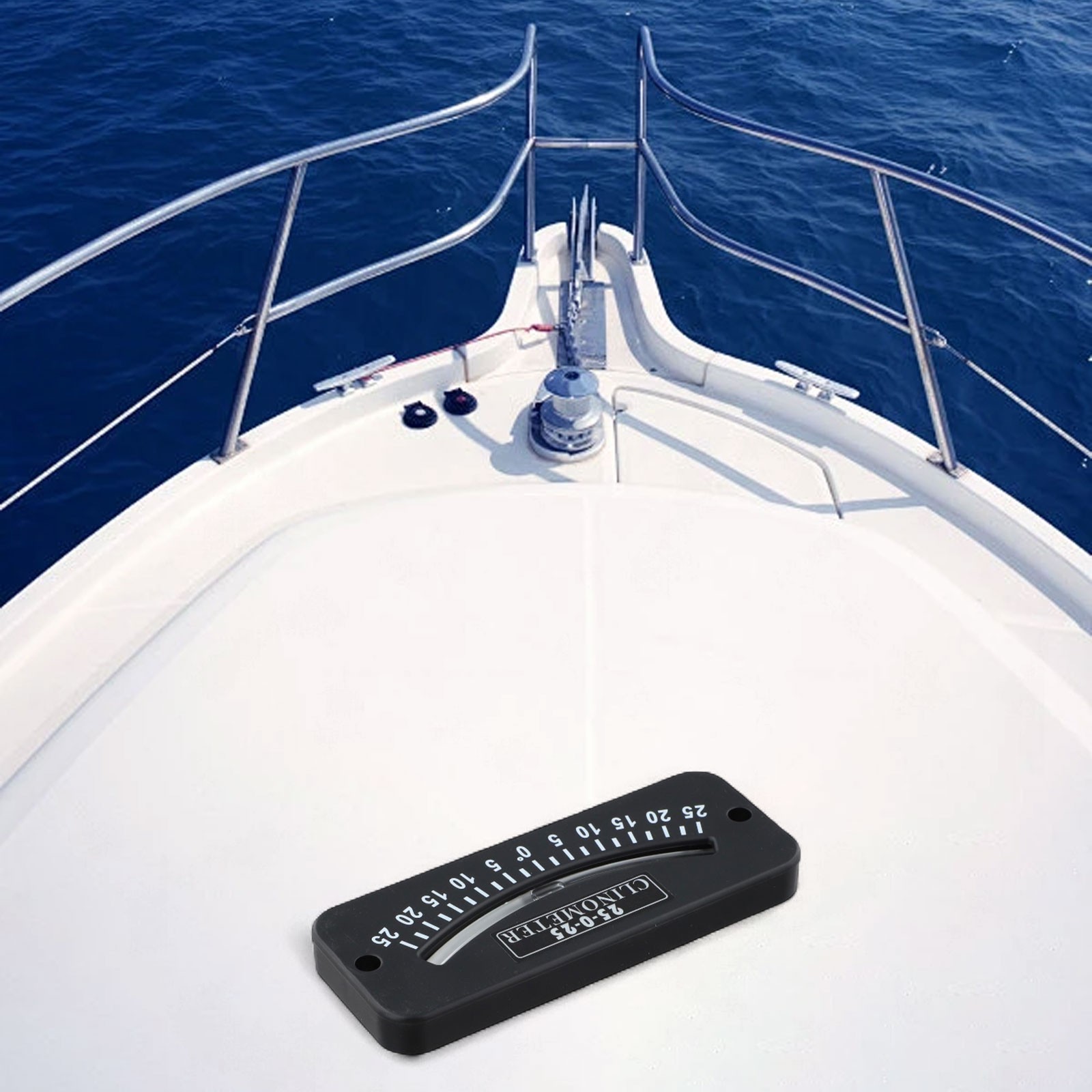 Portable Inclinometer Expandable Measurement Range Installed On Bulkhead
