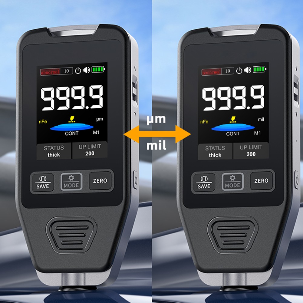 Jauge d'épaisseur de peinture de voiture CTG20 jauge de revêtement pour mesure - Picture 5 of 12