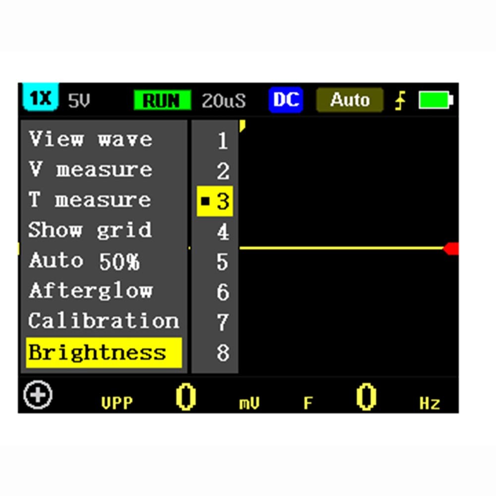 5012H Oscilloscope 500MS/s Sampling 100MHz Analog Bandwidth 64M Internal Storage