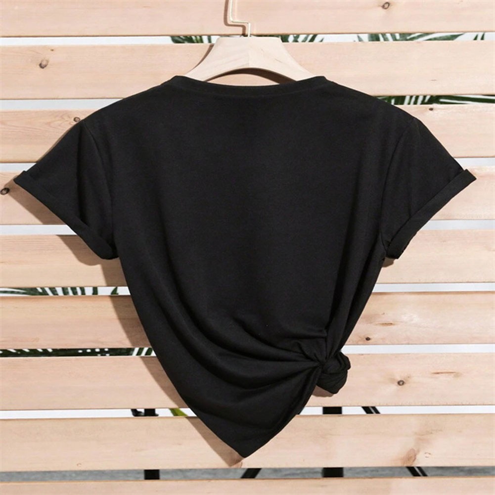 Loose Fit Women Summer T Shirt Tomato Print Short Sleeve Casual Vintage Top - Picture 17 of 28