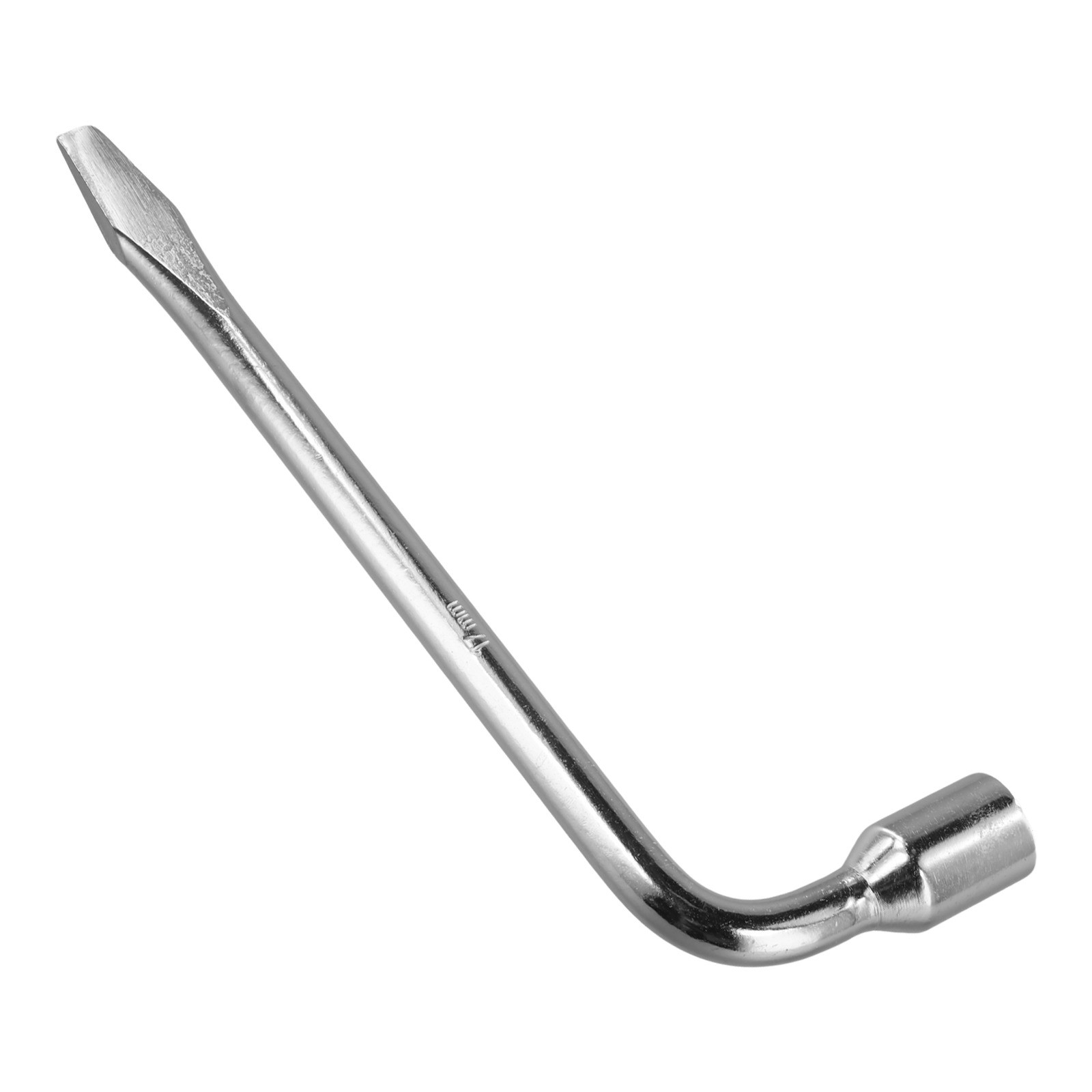 Compact 171921mm Wheel Nut Wrench with Extended Handle for Extra Leverage