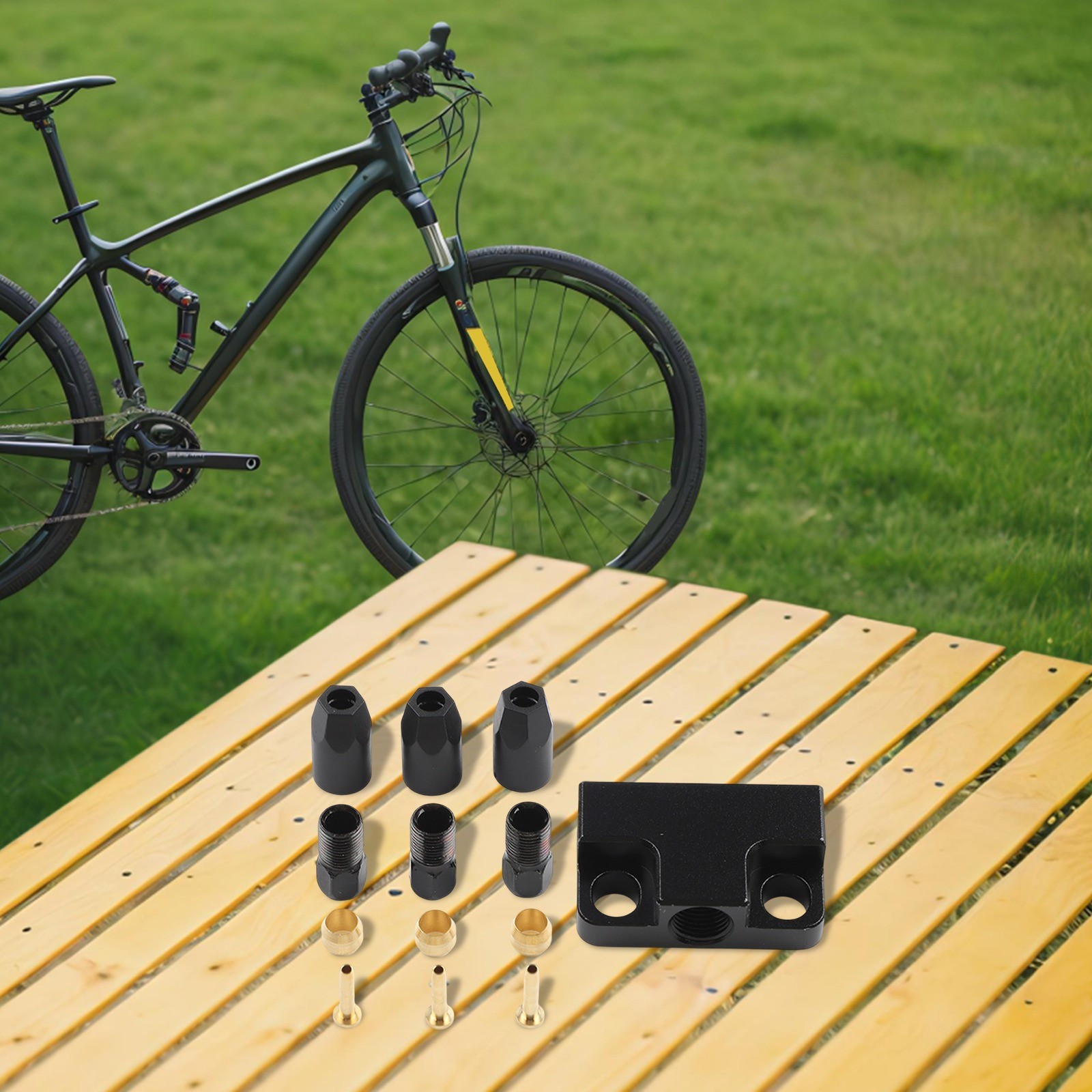 Verbesserte Leistung Hydraulischer Bremszug T-Stück Adapter für modifizierte Fahrräder - Bild 41 von 46