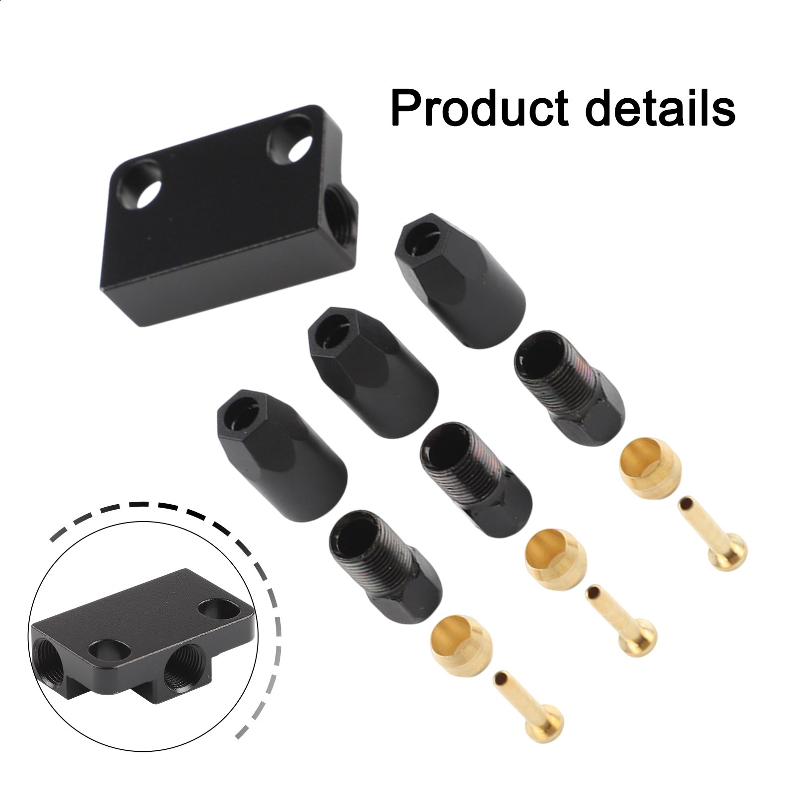 Verbesserte Leistung Hydraulischer Bremszug T-Stück Adapter für modifizierte Fahrräder - Bild 36 von 46