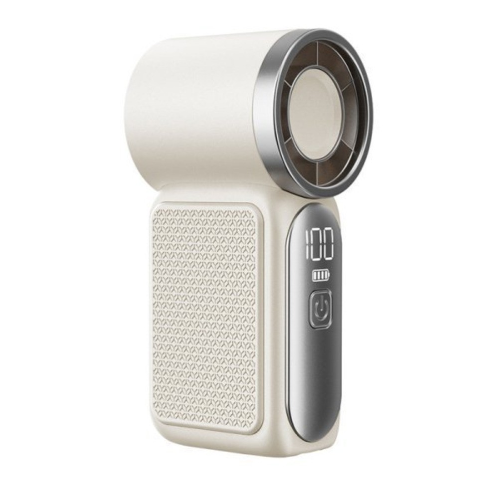 Handheld Mini Fan with 6 Speed Options USB Rechargeable for Travel Convenience - Zdjęcie 5 z 7