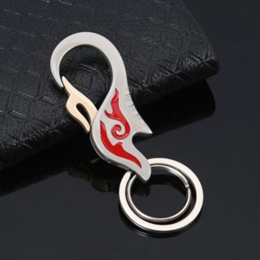 Titanium Car Keychain Lightweight Antirust and Antifingerprint Key Ring
