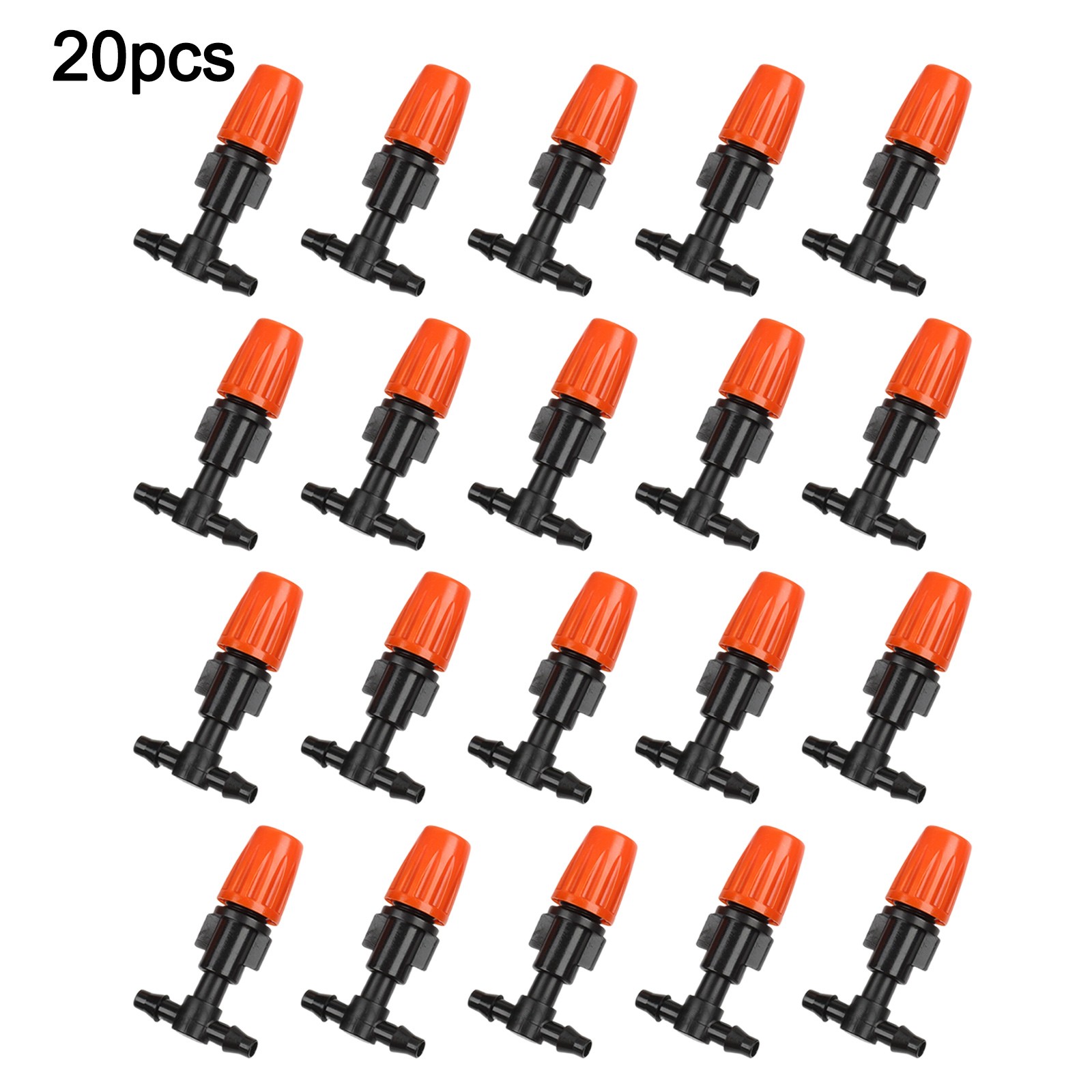 50XMicro Drip Irrigation System Emitter Drippers Adjustable Watering Sprinkler