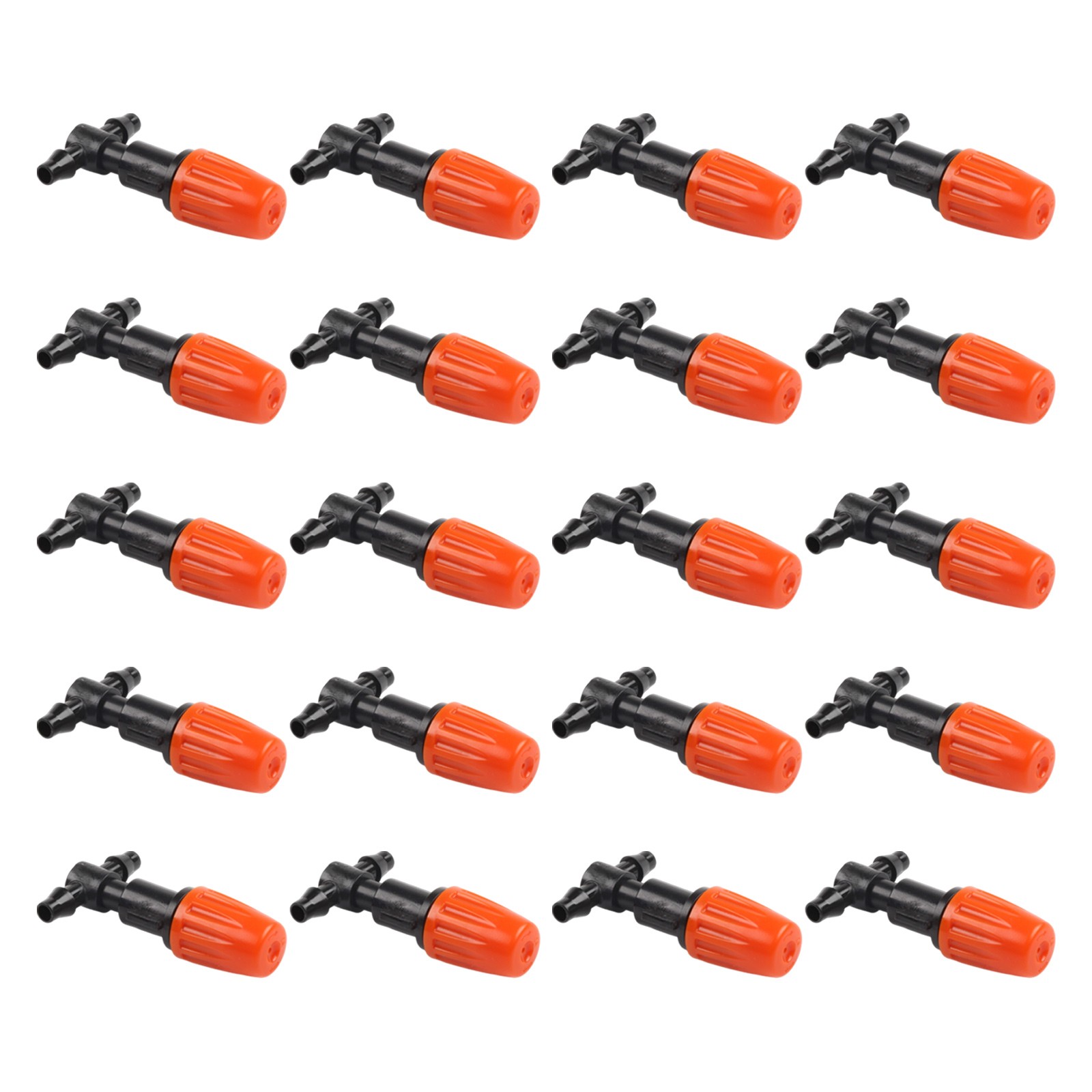 50XMicro Drip Irrigation System Emitter Drippers Adjustable Watering Sprinkler