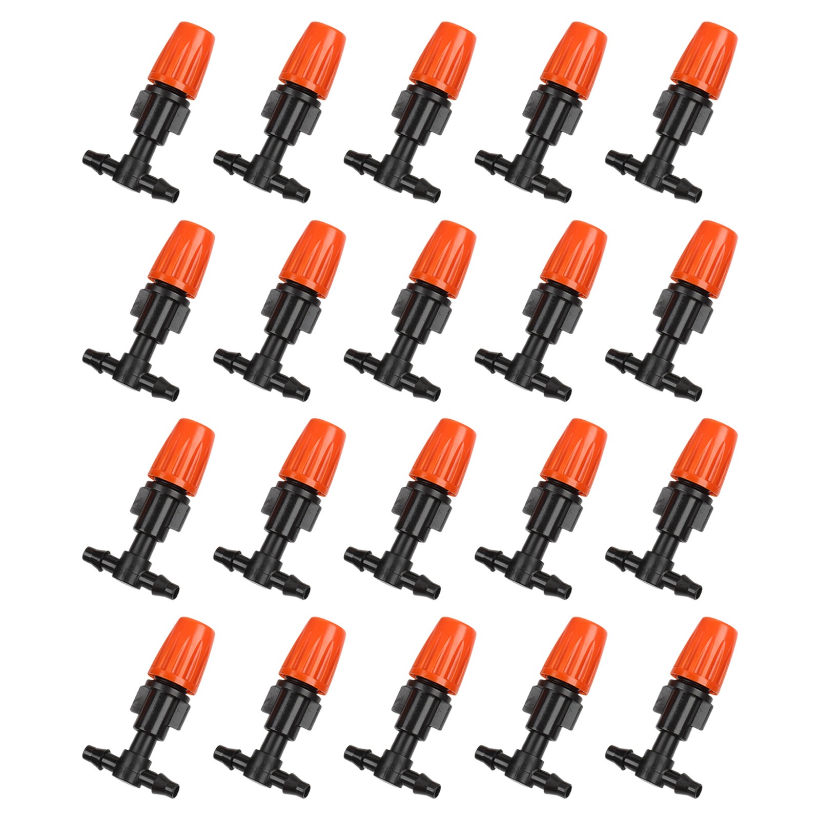 50XMicro Drip Irrigation System Emitter Drippers Adjustable Watering Sprinkler