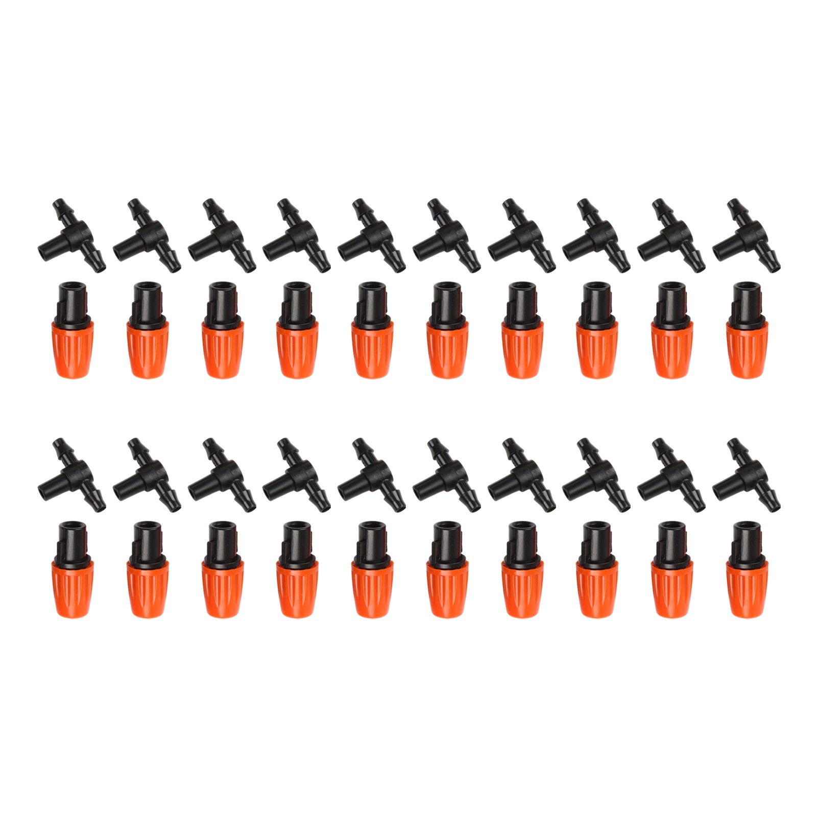 50XMicro Drip Irrigation System Emitter Drippers Adjustable Watering Sprinkler