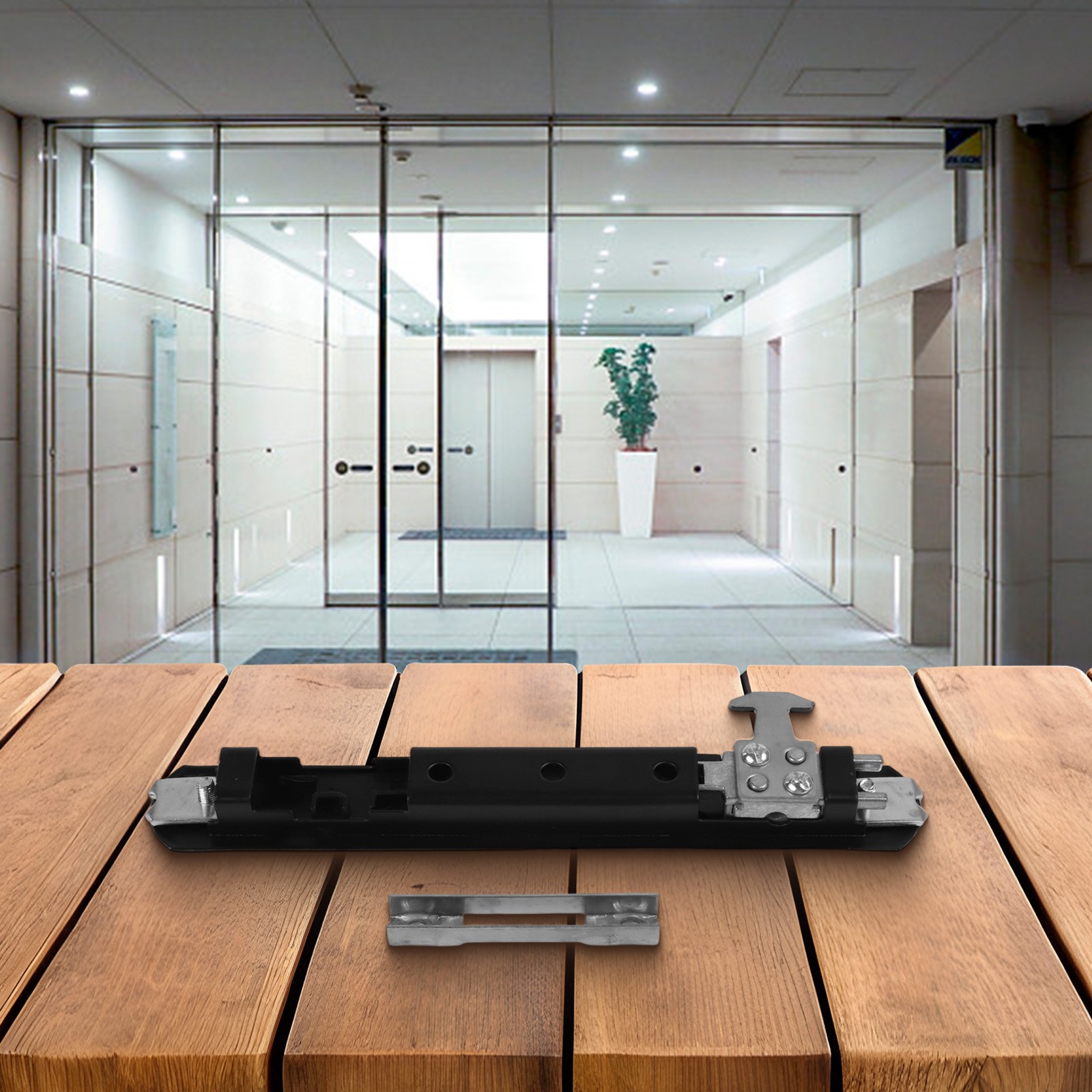 High Quality New Practical Lock Hook Lock 90 Single Side Aluminum Alloy