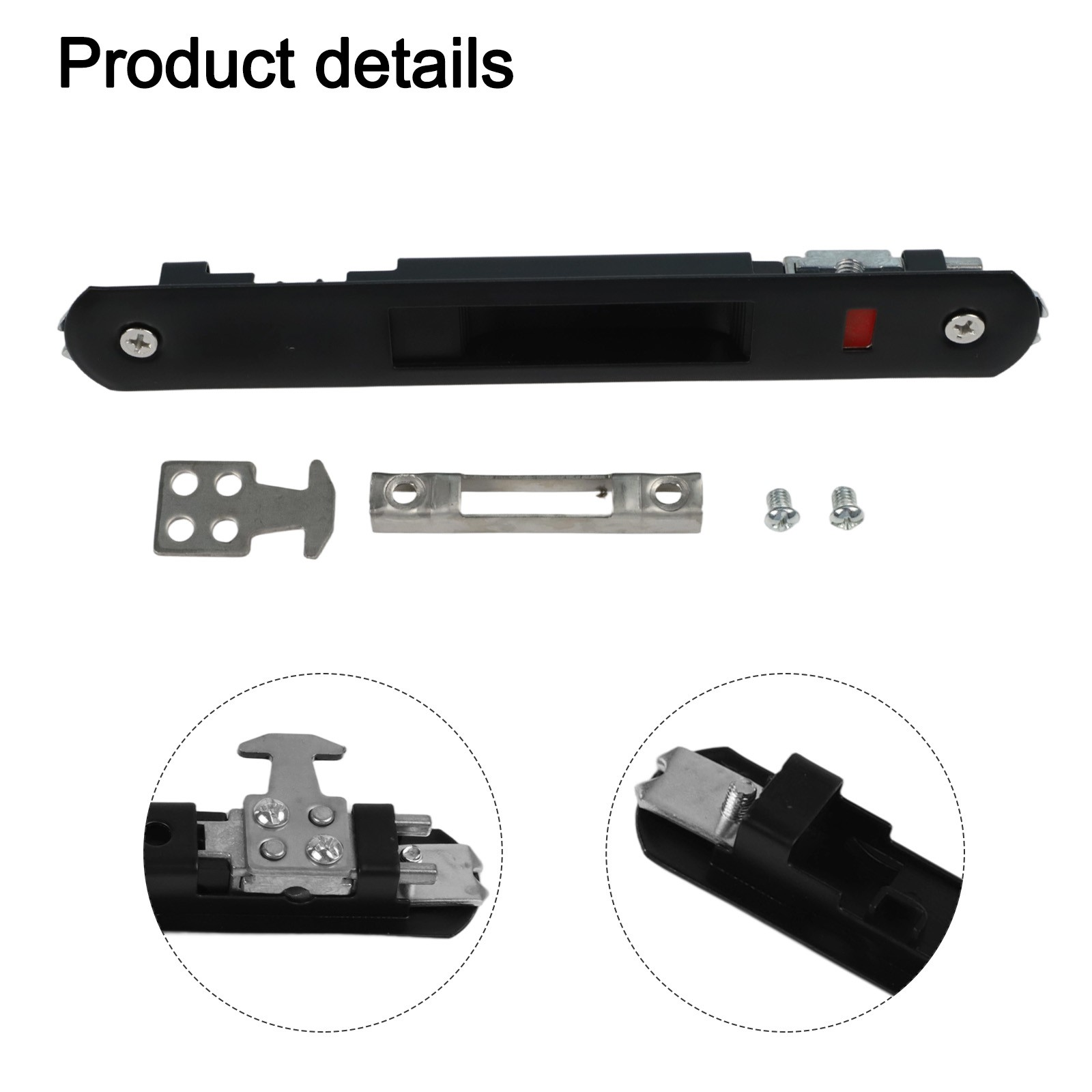 High Quality New Practical Lock Hook Lock 90 Single Side Aluminum Alloy