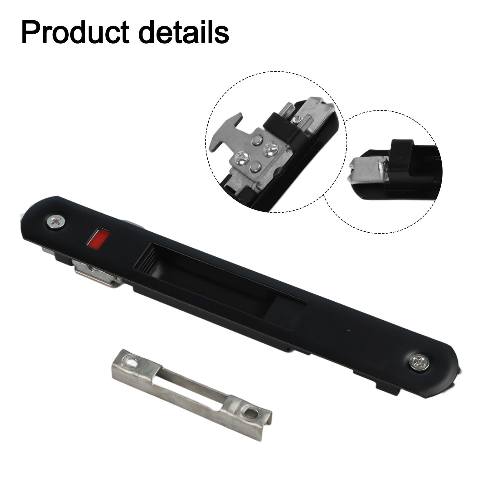 High Quality New Practical Lock Hook Lock 90 Single Side Aluminum Alloy