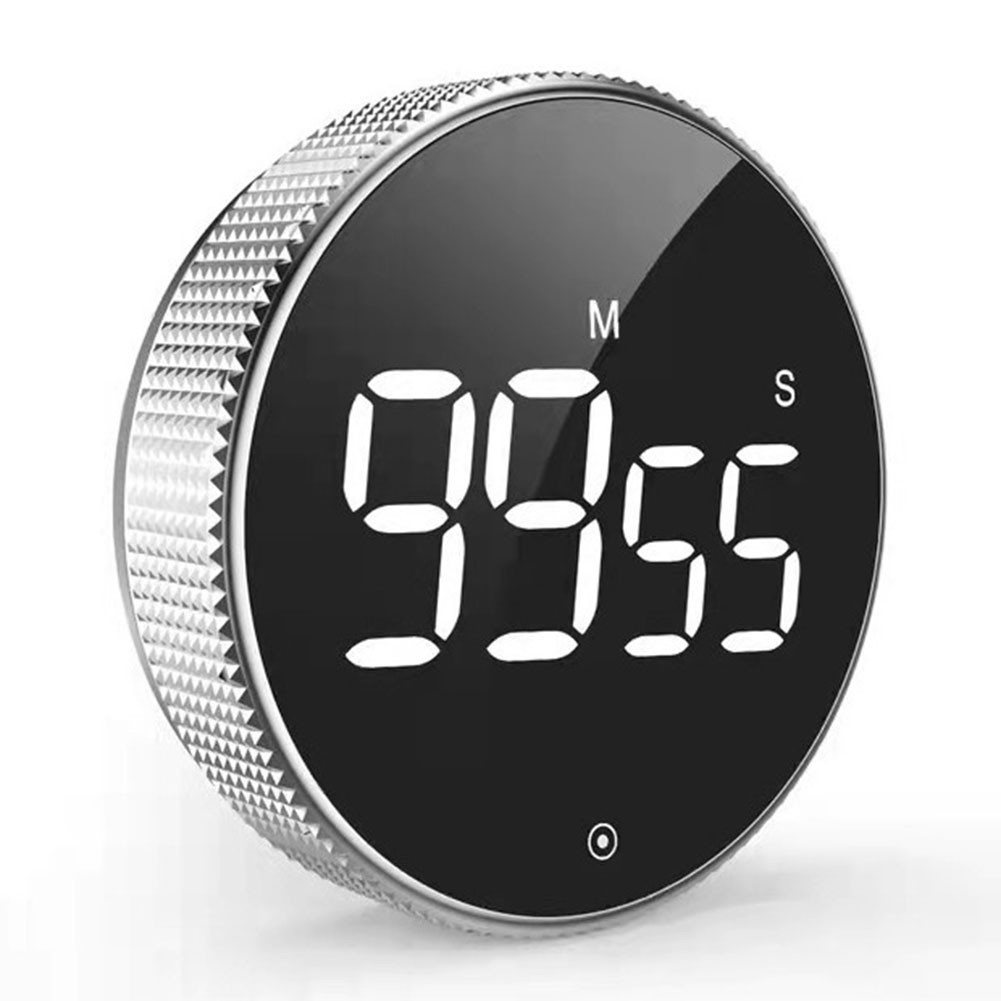 Kitchen Timer with Loud Digital Alarm and Magnetic Backing for Cooking