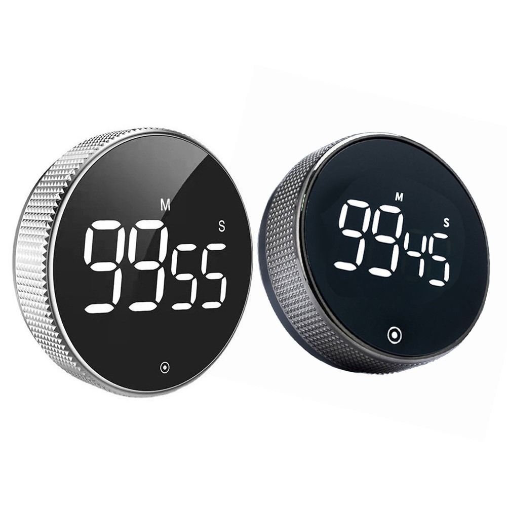 Kitchen Timer with Loud Digital Alarm and Magnetic Backing for Cooking