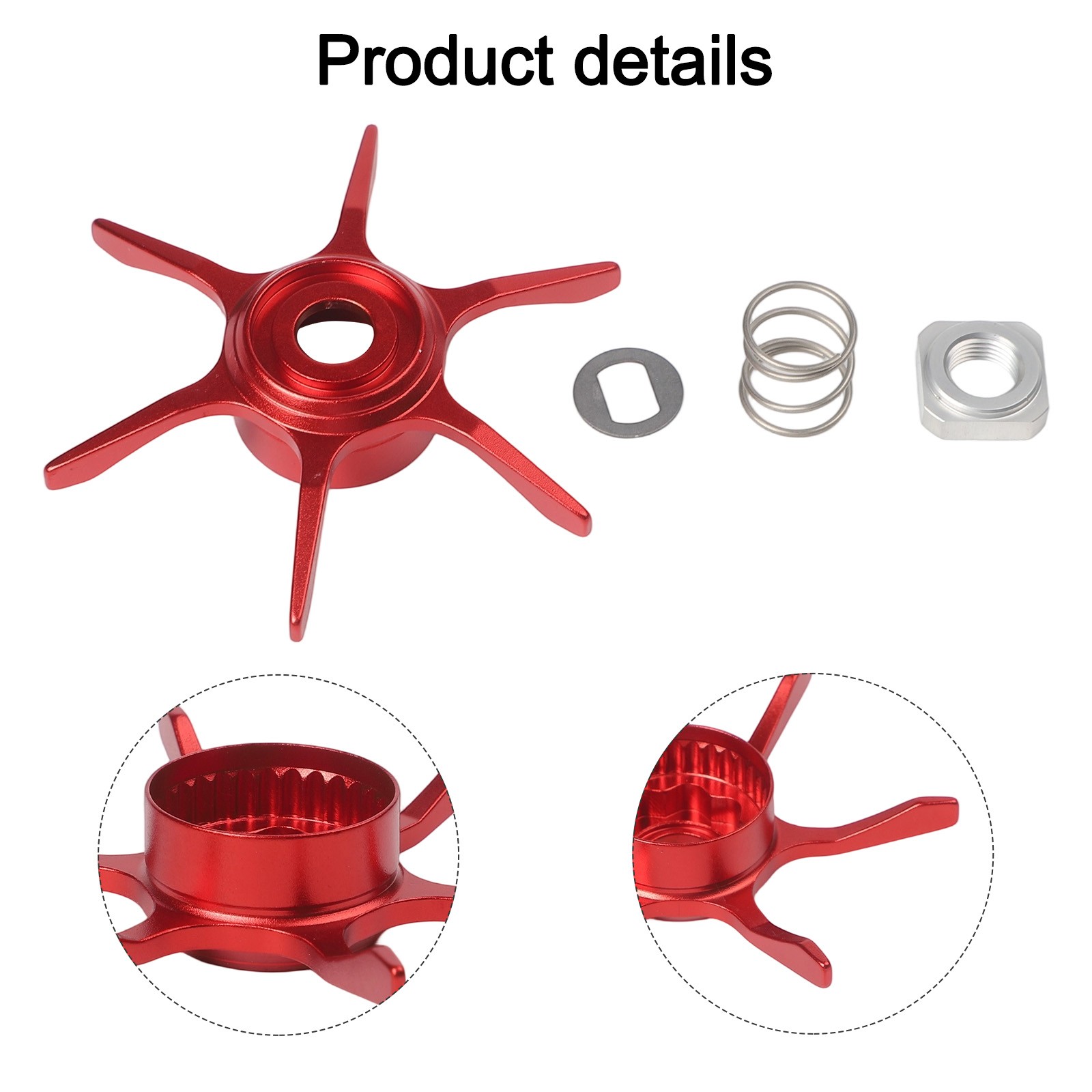 Per DAIWA For ZILLION Mulinello da Pesca Star Drag Parts 65mm CNC Lega di Alluminio - Foto 43 di 67