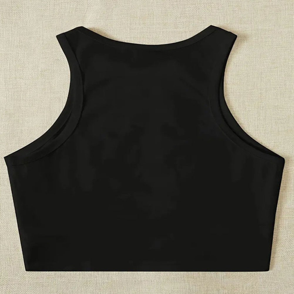 Crop Top Casual Wear Breathable Fabric Classic Round Neck Fashionable Design - Picture 21 of 60