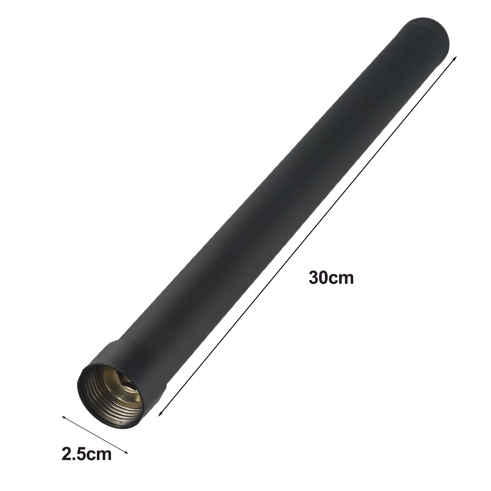 Sturdy Stainless Steel Shower Extension Rod 30cm Length Adjustable Angle