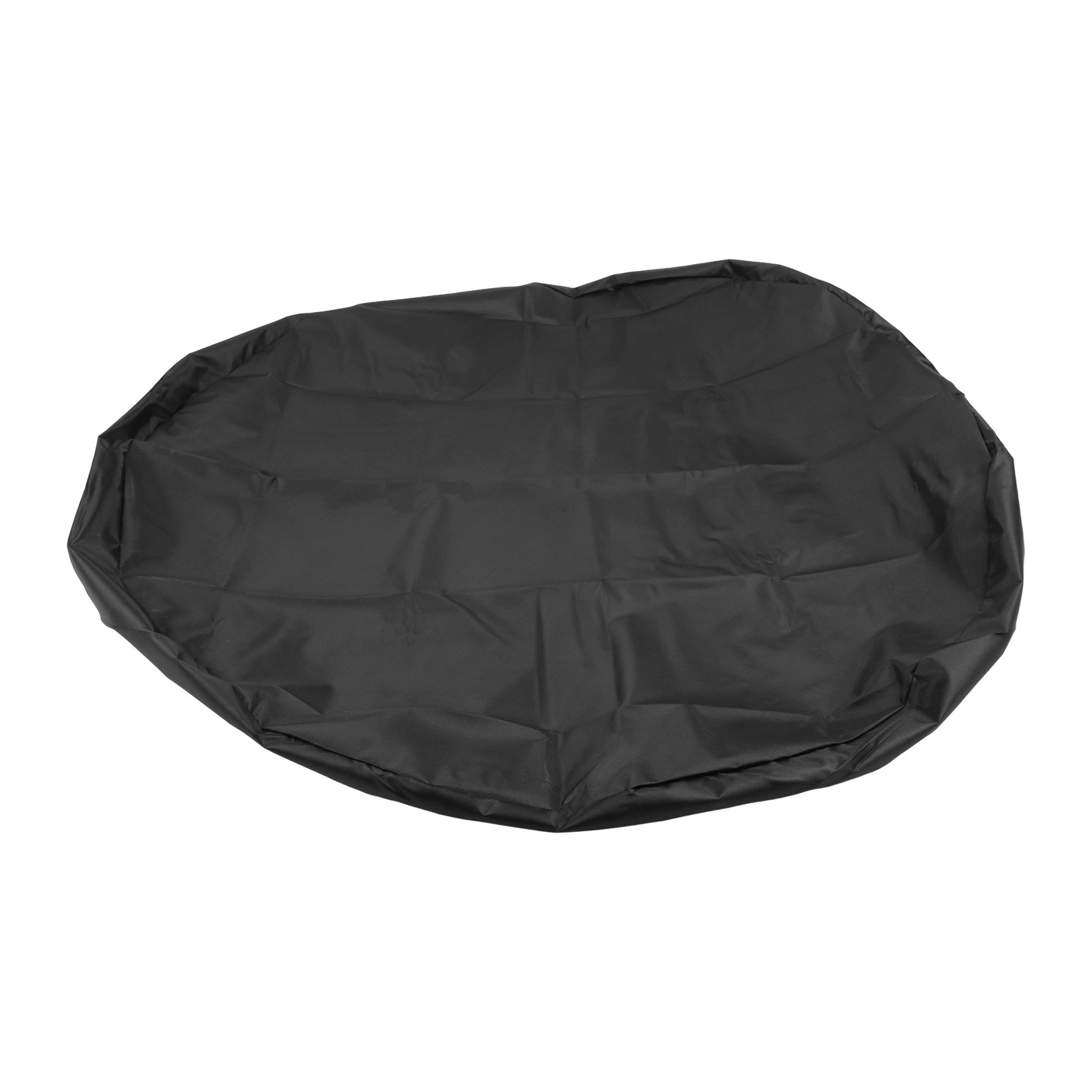 Sturdy 420D Oxford Fabric Fire Plate Cover Black Waterproof and Sunproof