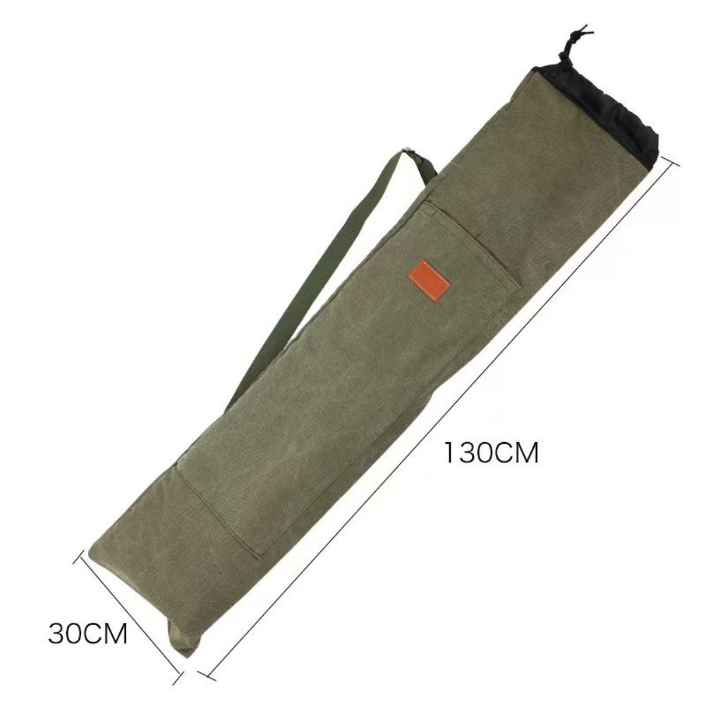 For Durable Waterproof Canvas Fishing Rod Bag With Portable Carry Strap Design - Picture 28 of 30