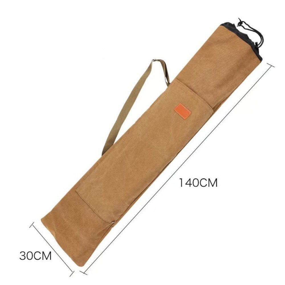 For Durable Waterproof Canvas Fishing Rod Bag With Portable Carry Strap Design - Picture 24 of 30