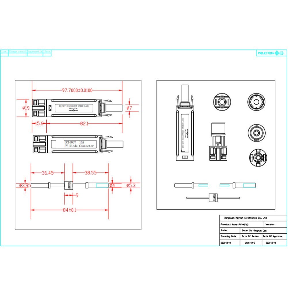 Built-in Diode Backflow Prevention Technology Flame Retardant UL94 - V0 - Afbeelding 17 van 48